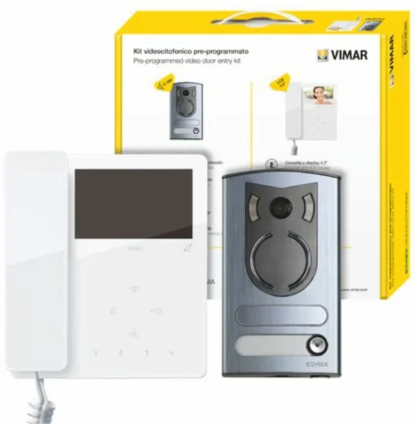 Kit videocitof. m/bif.4,3in Tab+13F2.1 – VIW 7549/M