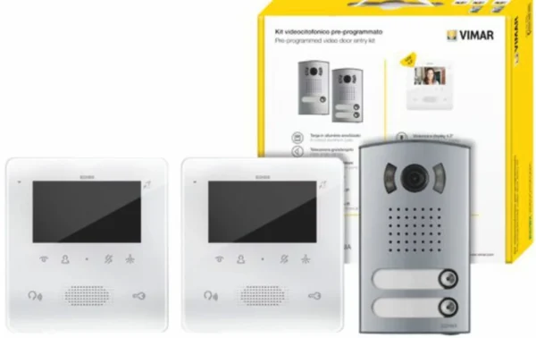 Kit video 2F+ bifam. Tab 4.3 vivavoce – VIW 7558/E2