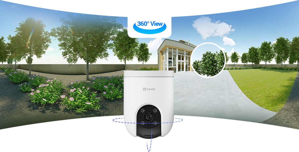 EZVIZ H8c Pro 2K+ – telecamera Wi-Fi motorizzata da esterno - immagine 5