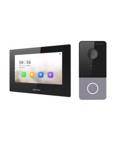 Kit videocitofono IP 2Mpx display touch screen 7" Poe