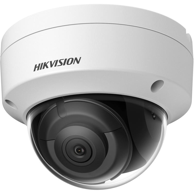 Mini Dome IP CameraIP Acusense 8Mpx Allarme WDR120 lente 2,8mm Ir 30m