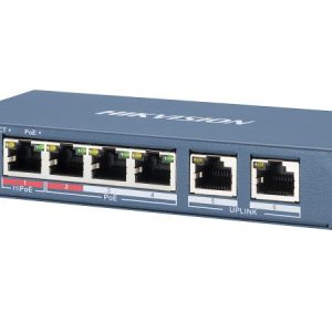 6 porte unmanaged 4 Mbps PoE 60W +2 uplink Mbps