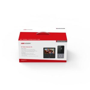 Video Intercom Kit IP PoE DS-KV6113-PE1(C)+DS-KH6110-WE1+DS-KABV6113-RS+2 PSU