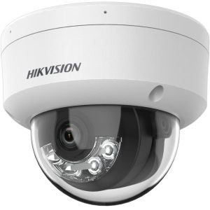 Dome IP Smart Hybrid Light 8Mpx Audio WDR 120dB 2,8mm Ir30