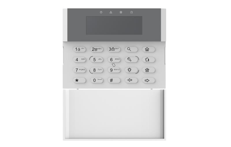 Hybrid Pro DS-PK1-LRT-HWE. Tastiera Cablata LCD e lettore rfid - immagine 2