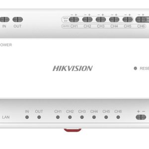 VideoIntercom 2fili distributore con alimentazione Display fino a 6ch e 1ch Ex