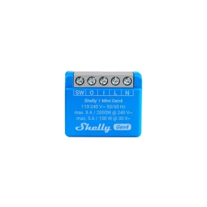 Shelly 1 Mini Gen4 relè da incasso Wi-Fi