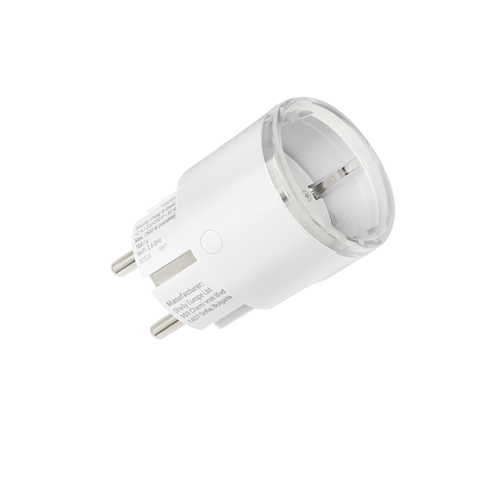 Shelly Plug S Gen3 presa smart con misura consumi