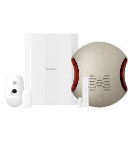 PRO. Kit centrale 96zone ibrida,telecomando,rivelatore PirCam,Sirena Filare