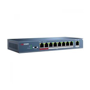 9 porte unmanaged 8 Mbps PoE 115W + 1 uplink Mbps