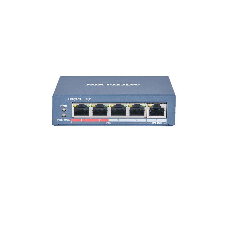 Pro 5 porte unmanaged 4 PoE 100Mbps 60W+ 1 uplink 100Mbps