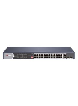28 porte unmanaged 24Gbps PoE 370W+2 uplink Gbps+2 SF