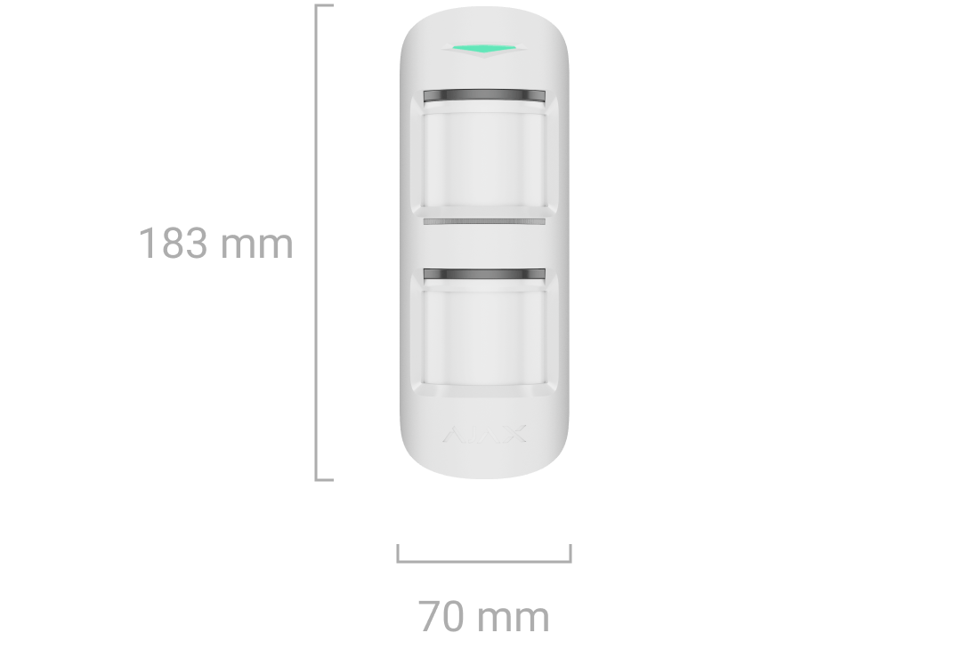 Ajax MotionProtect Outdoor da esterno - immagine 2