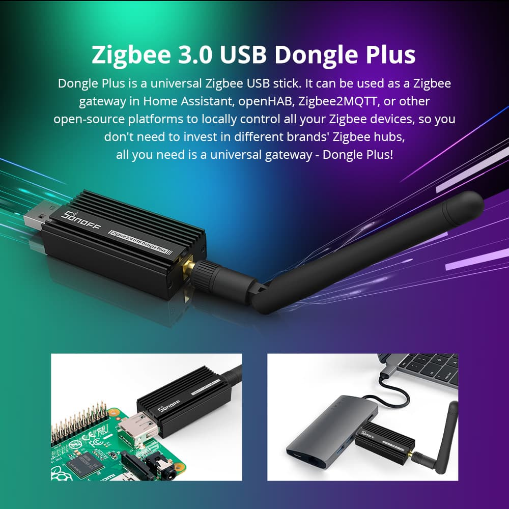 Sonoff ZBDongle-E gateway Zigbee 3.0 USB - immagine 2